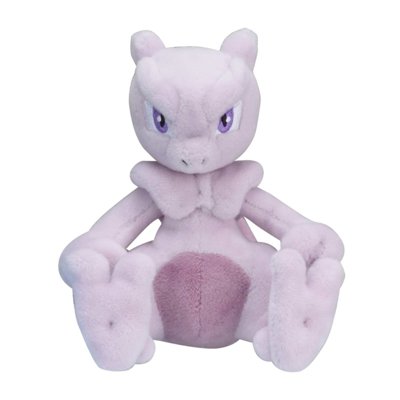 Mewtwo Sitting Cuties Plush - 5 ½ In