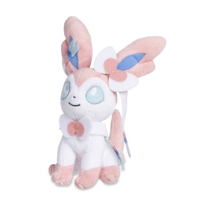 Sylveon Sitting Cuties Plush - 7 ¼ In