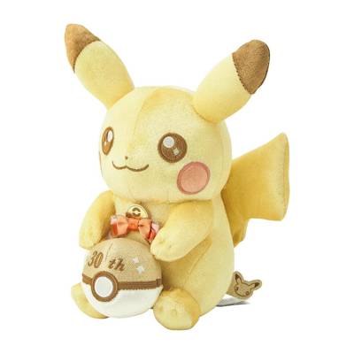Pokémon: Shiny Pikachu - 30th Anniversary Plush Toy (Limited Edition) [The Pokémon Company]